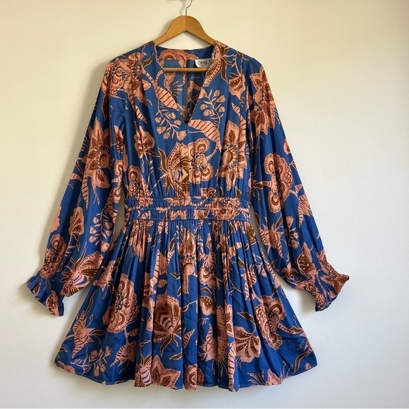 Omika Adele Dress in Sitara Azure - Picture 5 of 16